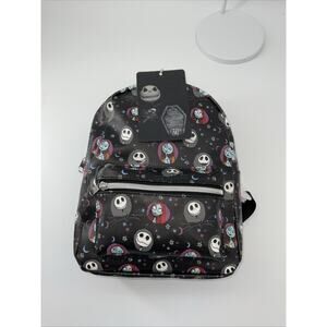 Disney The Nightmare Before Christmas Backpack Black NWT .